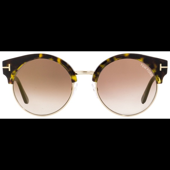 Tom Ford Sunglasses TF608 Alissa02 56G Tortoise - Picture 1 of 5